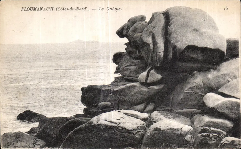 PLOUMANAC'H (Côtes-du-Nord) — O Gnomo — NDHOP, n°16 - Frente