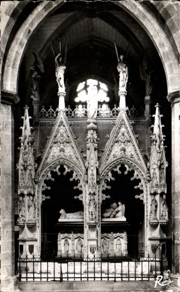 Túmulo de São Yves — Catedral de Tréguier — Editor R. du Château-Pouget - Frente