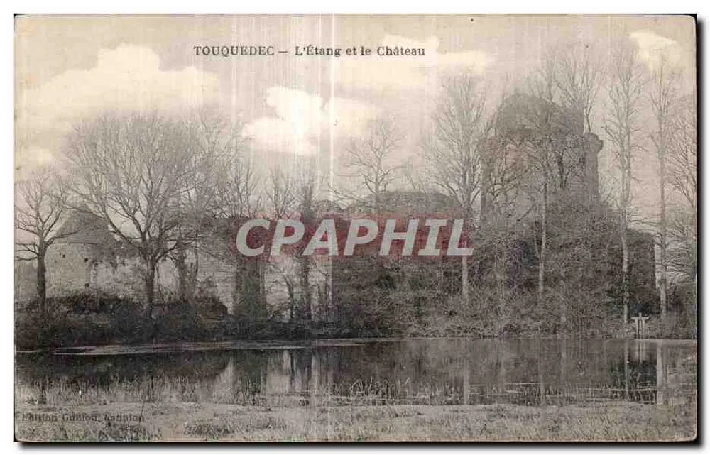 Touquedec — La Laguna e il Castello — Ph. Ganton, Lannion - Recto