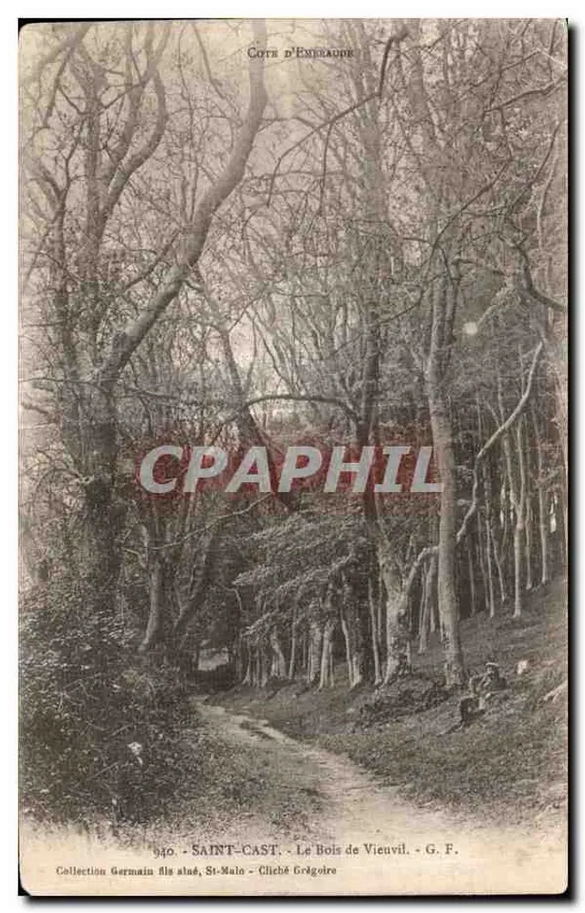 Le Bois de Vieuvil — Saint-Cast, Côte d'Émeraude — Collection Germain fils aîné, St-Malo, Cliché Grégoire - Frente