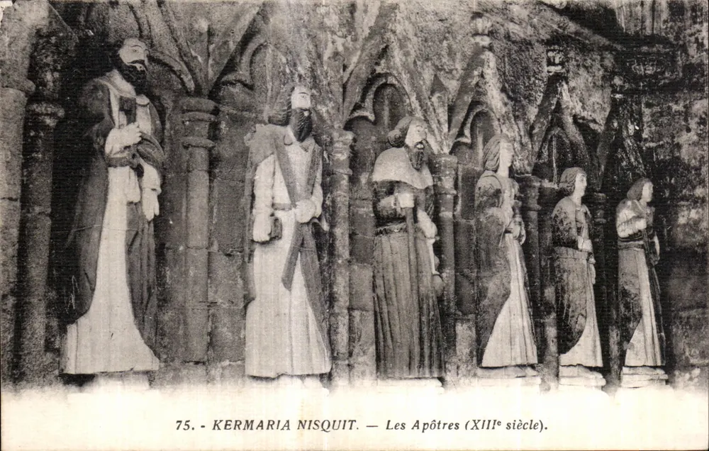 Kermaria Nisquit — Os Apóstolos (século XIII) - Frente