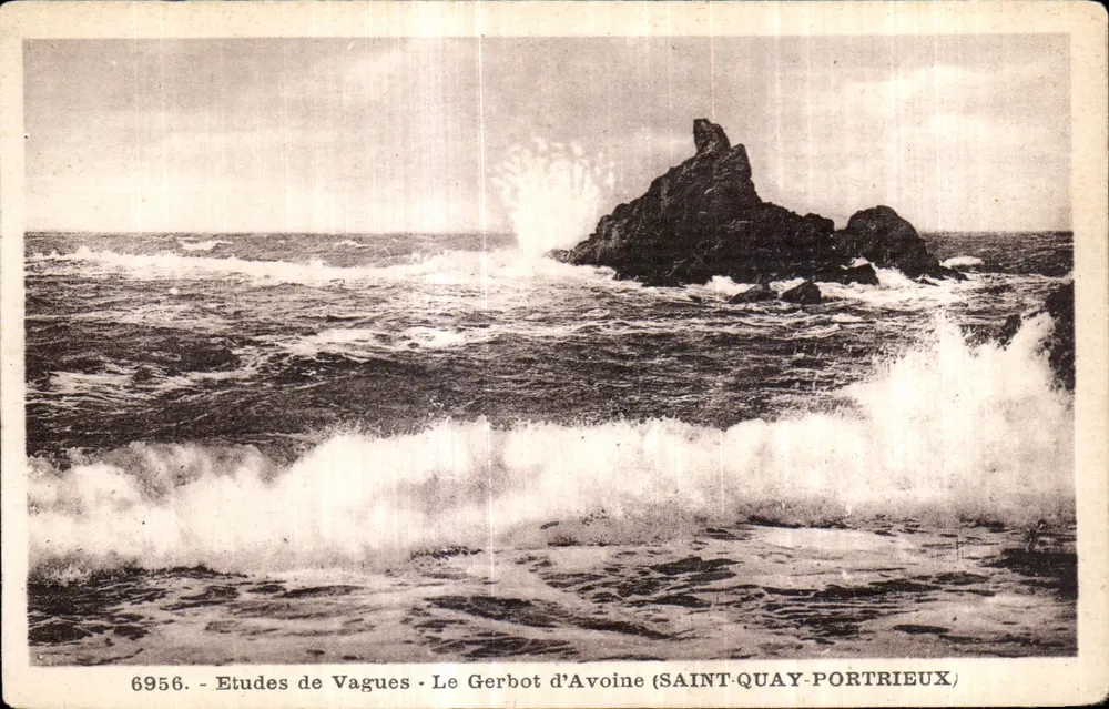 Der Gerbot d'Avoine — Studien zu Wellen — Saint-Quay-Portrieux - Vorderseite