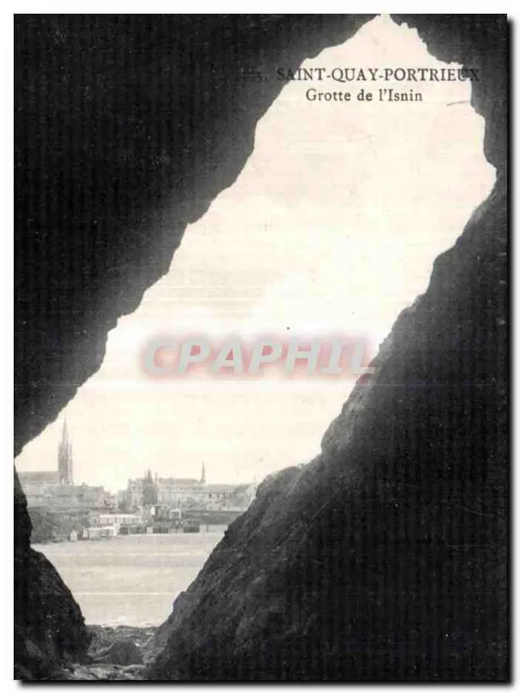 Saint-Quay-Portrieux — Grotte de l'Isnin — unbekannter Verlag, Nr. 3 - Vorderseite