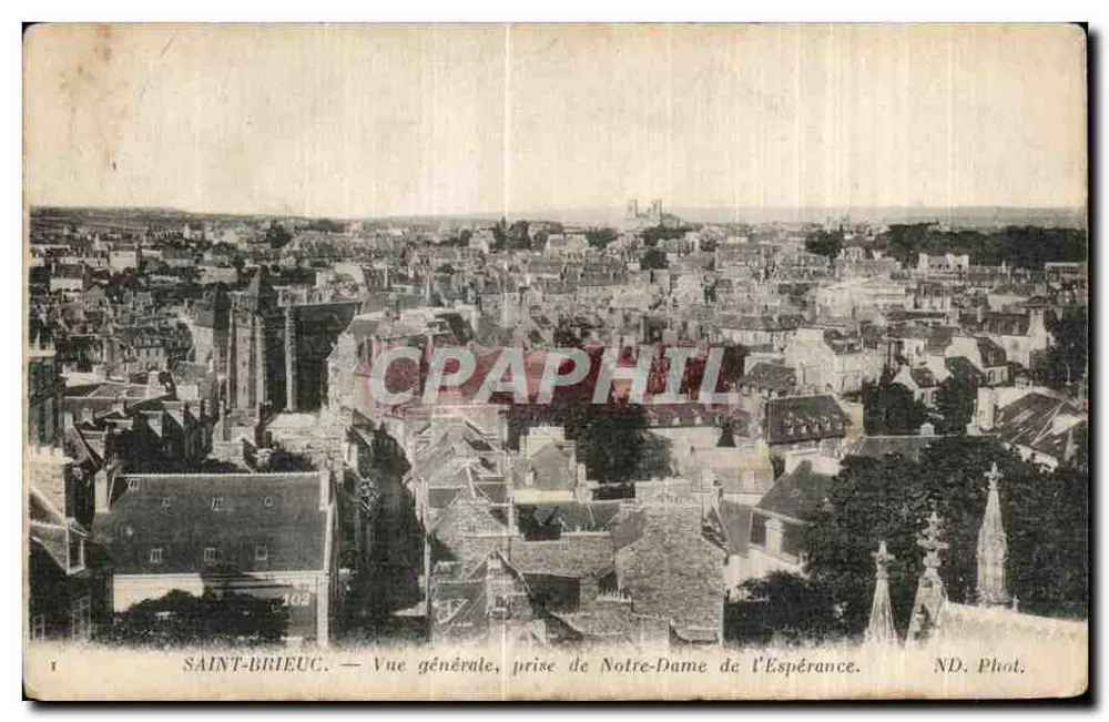 Saint-Brieuc — Allgemeiner Blick von Notre-Dame de l'Espérance — ND. Phot. - Vorderseite