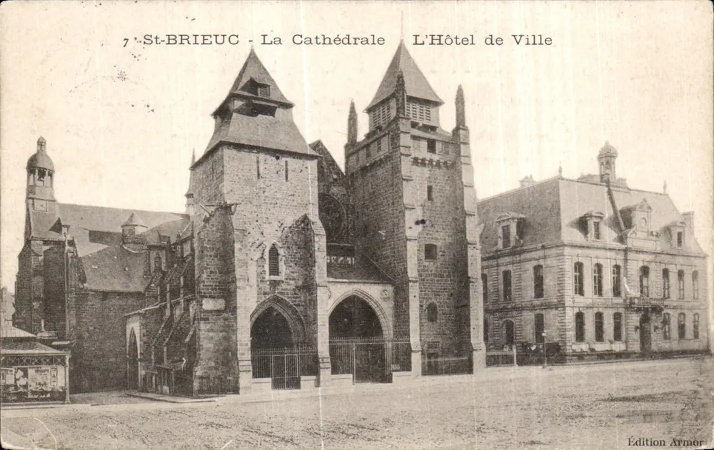 St-Brieuc - Die Kathedrale und Das Rathaus — Edition Armor - Vorderseite