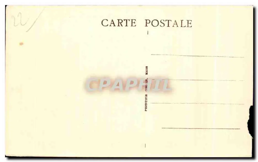 Plestin-les-Grèves — Institution Notre-Dame — Der Friedhof - Rückseite