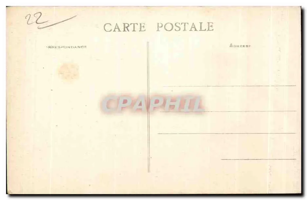 Trégastel (C.-du-N.) — O Pai Eterno — Edição da Hora, Saint-Jacques - Verso