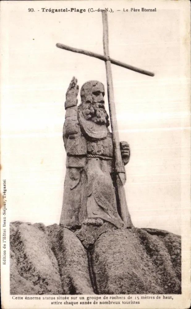 त्रेगास्तेल-प्लाज (C.-du-N.) — पिता अमर्त्य — होटल बेयू-सेजूर के छापा, त्रेगास्तेल - आगे