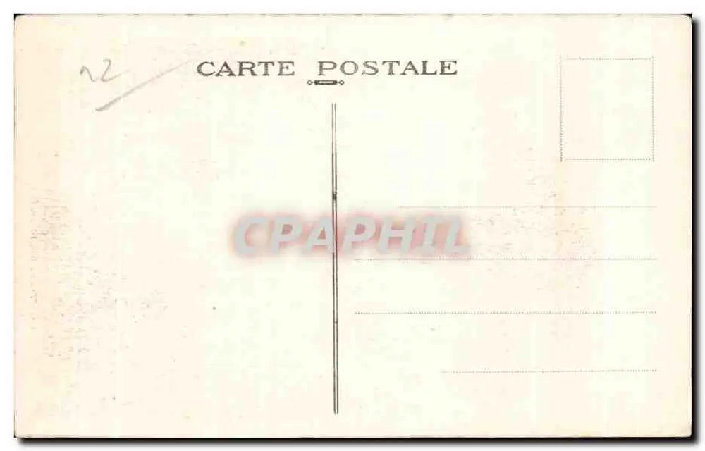 Trégastel (C.-du-N.) — Le Dé — Edição do Hotel Beau-Séjour, Trégastel - Verso