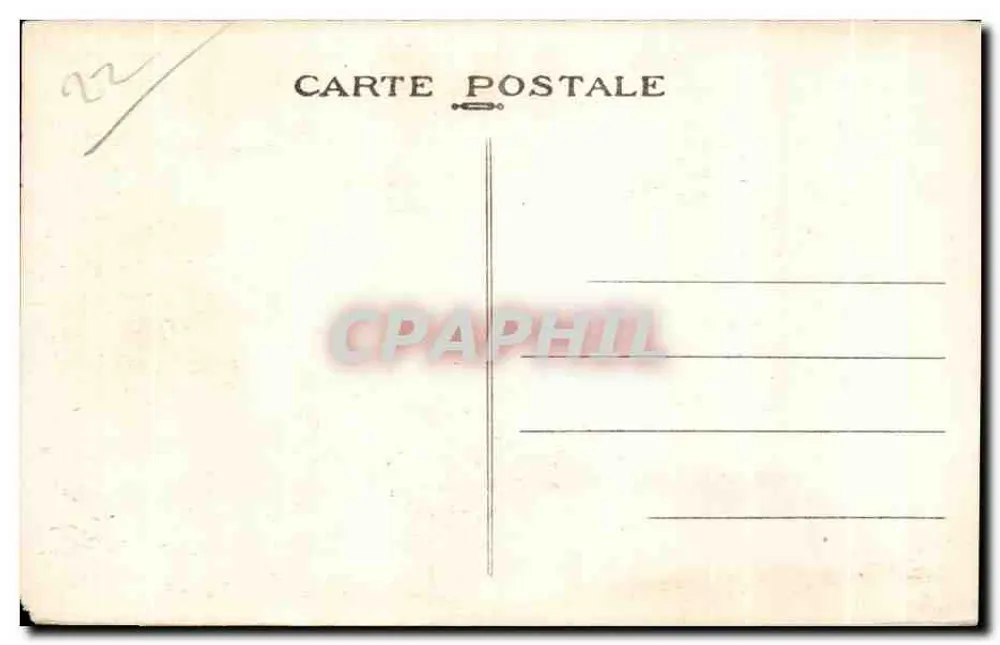 Trégastel (Finistère) — Der Gouffre de l'Île Renot — Édition de l'Île du N. (Trégastel) - Rückseite
