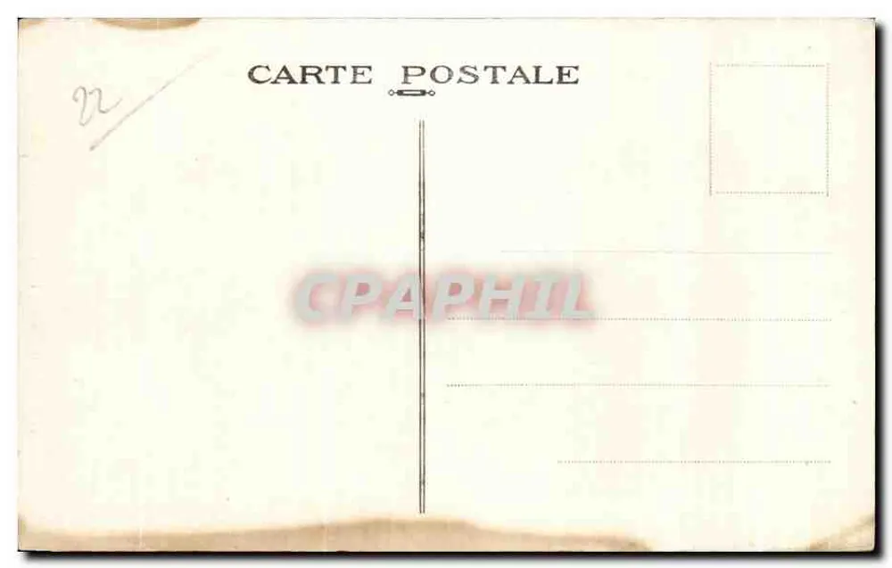 Le Dé - Tregastel (Côtes-du-Nord) — Edição do Hotel Beau-Séjour, Tregastel - Verso