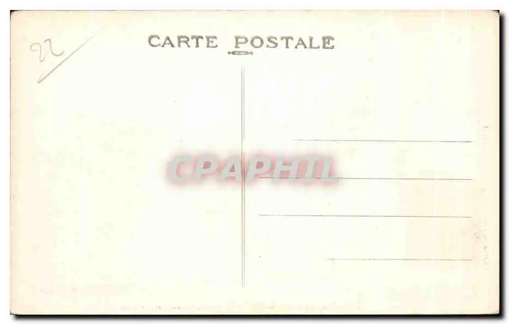 Trégastel (C du N) — Die Alte Kapelle Sainte-Anne — Ausgabe des Hotels Beau-Sijour, Trégastel - Rückseite