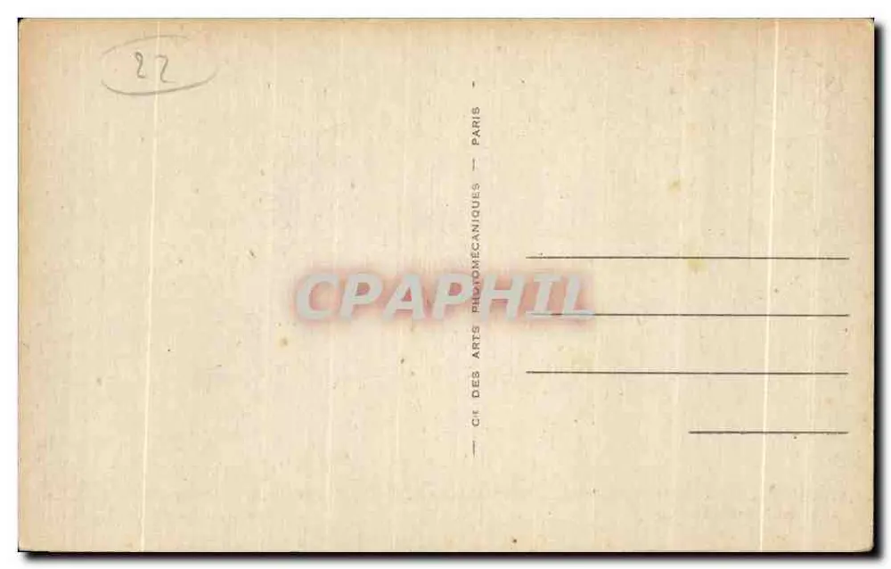 Trégastel — Os Caminhos do Rei Grallon — LL.78 - Verso
