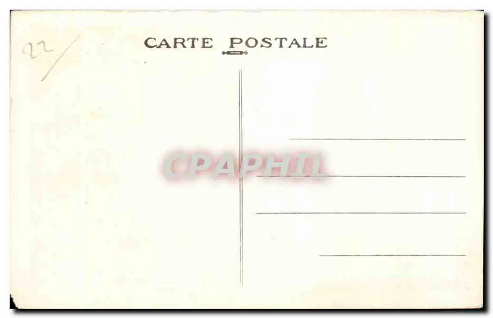 Tregastel (r.-du N.) — Der Gouffre de l'Île Renot — Ausgabe des Hotels Beau Séjour, Trégastel - Rückseite