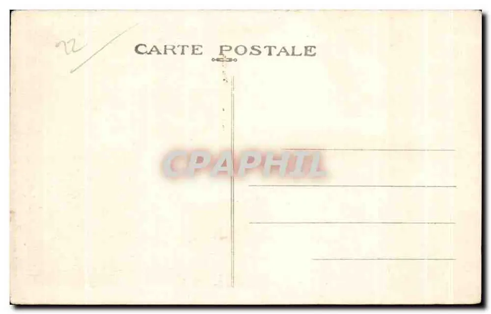 Trégastel (C.-du-N.) — Der Menhir — Édition de l'Hôtel Beau Séjour, Trégastel - Rückseite