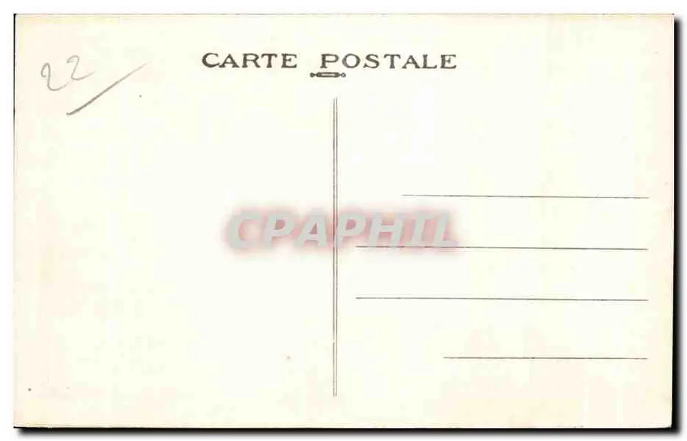 Trégastel (C.-du-N.) — Der Gouffre de l'Île Renot — Ausgabe des Hôtel Beau Séjour, Trégastel, Nr. 96 - Rückseite