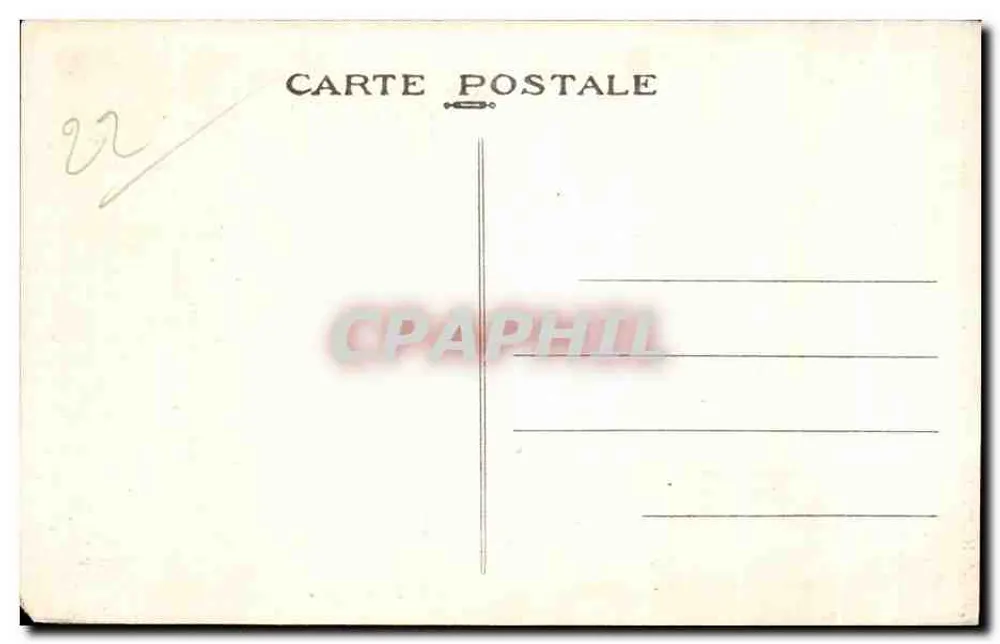 Trégastel (r.-du N.) — Der Gouffre de l'Île Renot — Ausgabe vom Hotel Renu Séjour, Trégastel, Nr. 96 - Rückseite