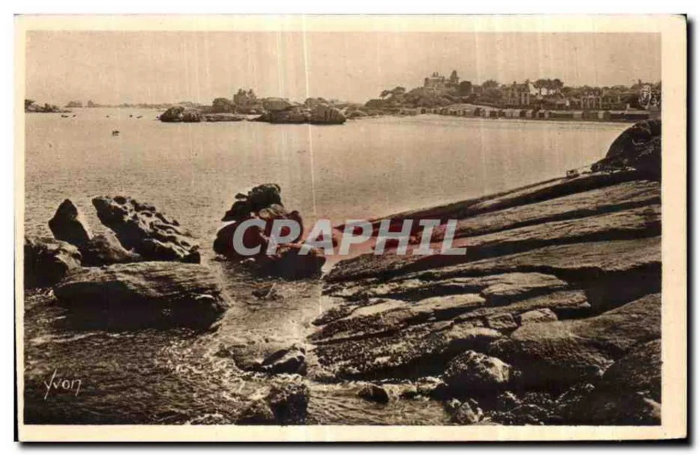 Côte de Granit — Trégastel (Côtes-du-Nord) — Visão geral — Éditions d'Art Yvon - Frente