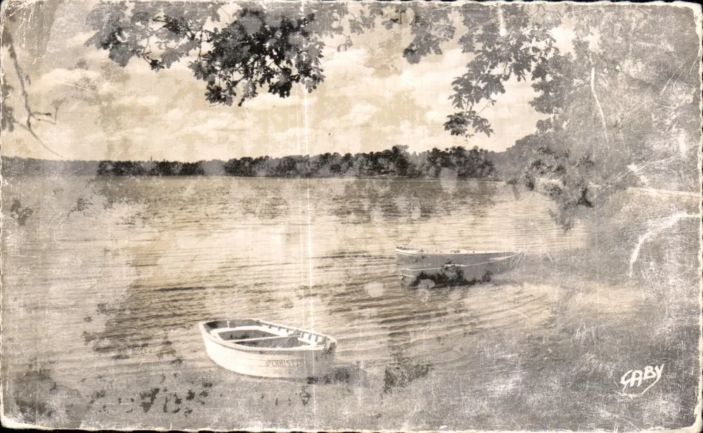 Grand Etang de la Hardouinais — Environs de MERDRIGNAC (C.-du-N.) — Editions GABY, Nantes - Vorderseite