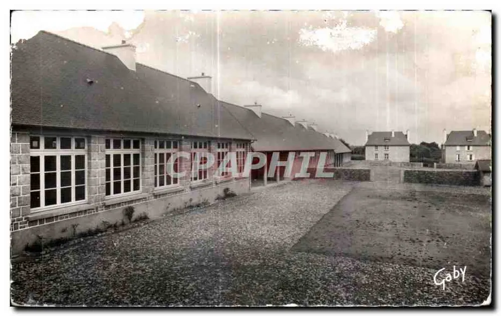 Plouéuc (C.-du-N) — Das Schulschloss (Arch. M. Yves Hélary) — Éditions Gaby - Vorderseite