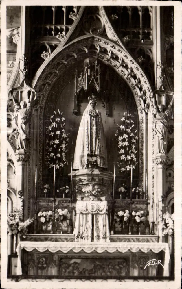 JosseLin (Morbihan) - Die Basilika - Statue der Jungfrau von Roncier — Kunstausgabe - Vorderseite