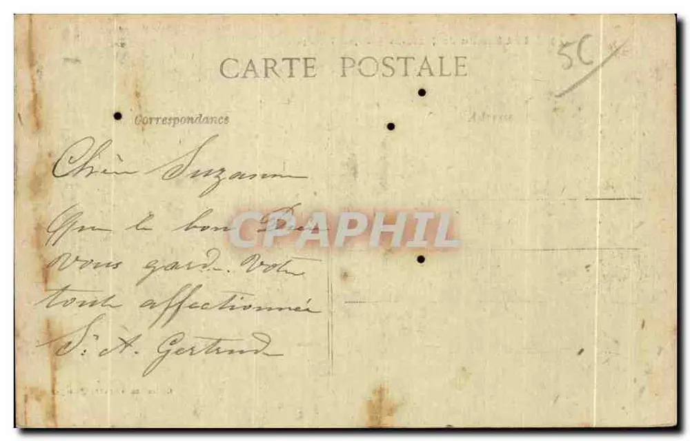 O Castelo de Josselin — Facha Principal — Coleção Villarr, Quimper - Verso