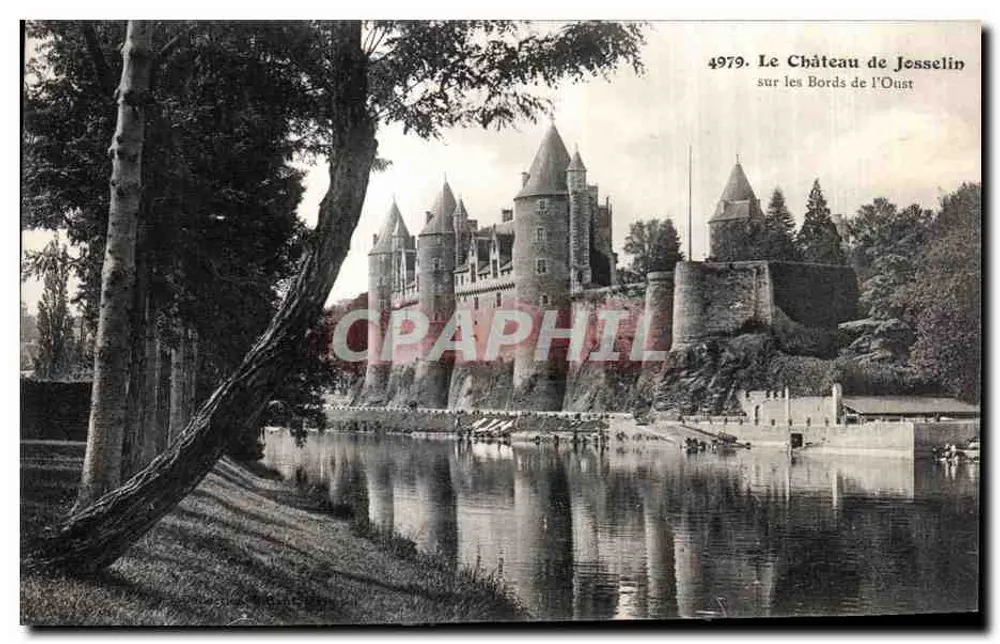 Schloss Josselin — an den Ufern der Oust — Nr. 4979 - Vorderseite