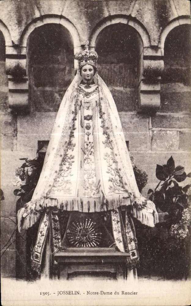 Nossa Senhora do Roncier — Josselin — editor Josselin, n° 1305 - Frente