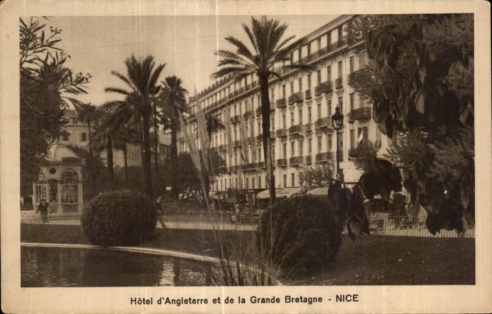 Hotel da Inglaterra e da Grã-Bretanha — NICE - Frente