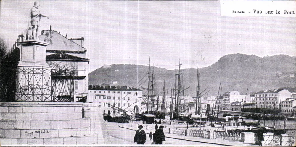 Nizza - Uitzicht op het Haven — onbekende uitgever, serie-nummer niet zichtbaar - Voorkant