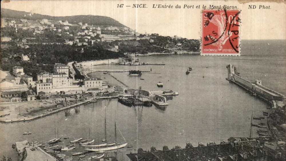 Nice. Der Hafenmund und der Mont Boron — ND Fotografie, Nr. 147 - Vorderseite