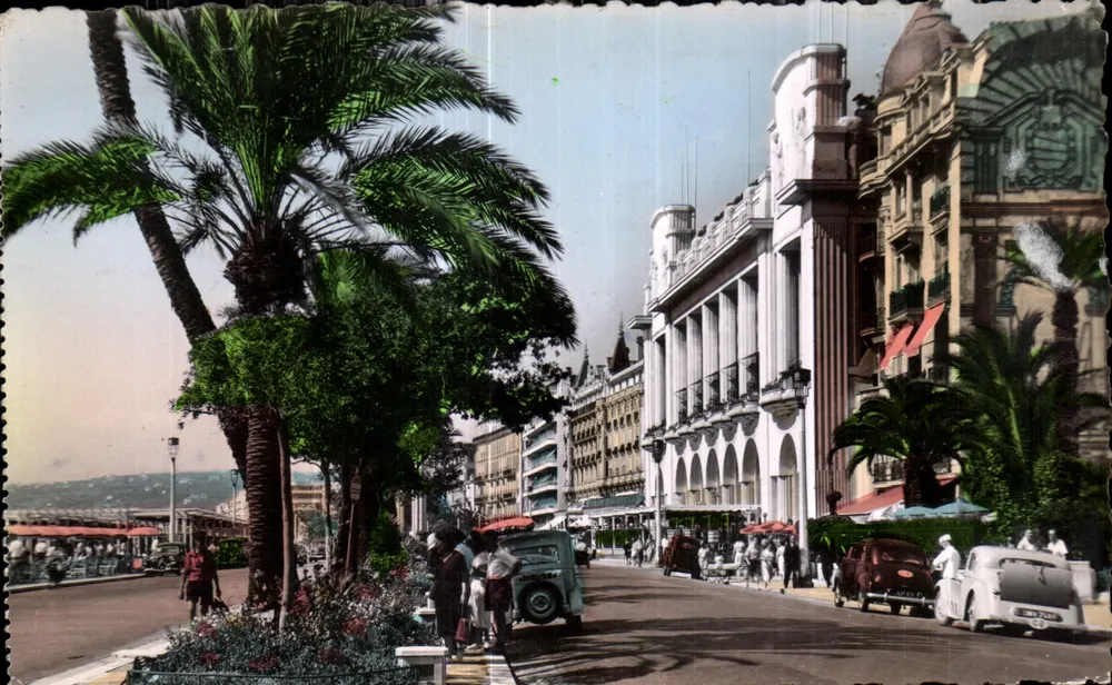 Nice — Die Promenade des Anglais — Palais de la Méditerranée — GILLETTA & Cie - Vorderseite