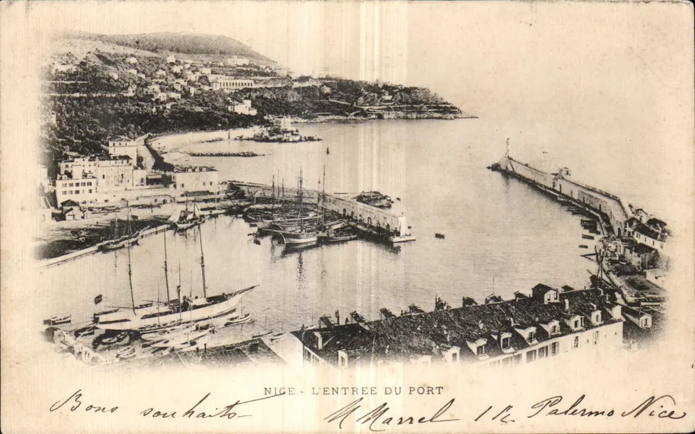 NICE - WCHODZĄCY DO PORTU — wydawca Marcel, n° 12 - Awers