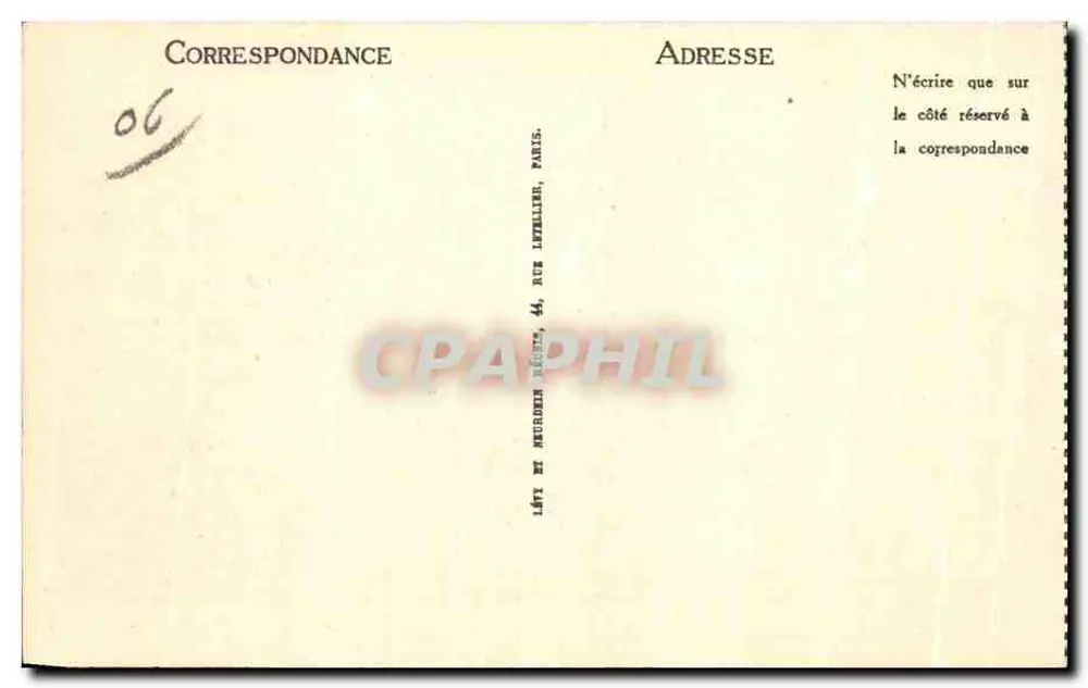 Nice — Avenue de la Victoire — LL — Nr. 298 - Rückseite