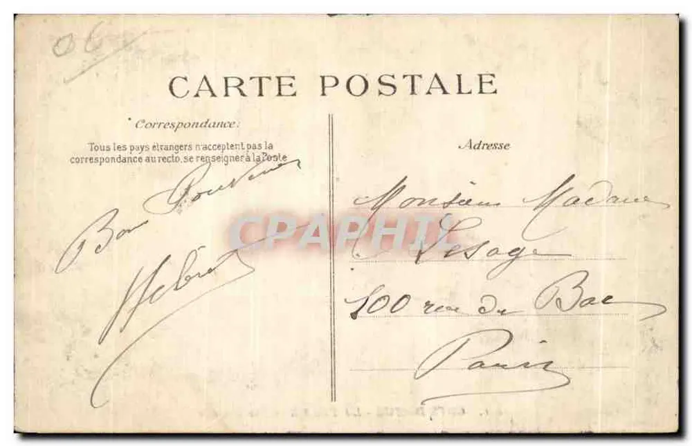 Côte d'Azur - La Turbie — Allgemeiner Blick — Verlag PD, Nr. 1801 - Rückseite