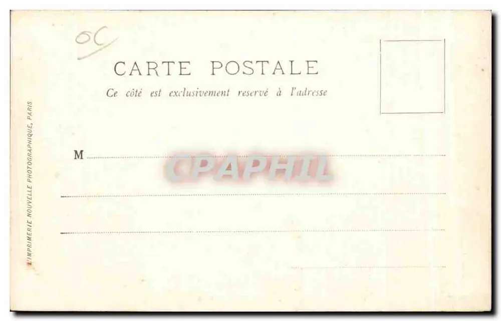 La Napoule — O Castelo — LL. — n° 646 - Verso