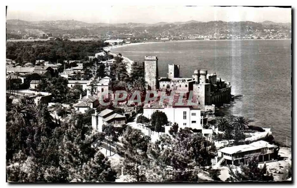 Luftbild des Schlosses der Côte d'Azur — Éditions Gilletta, Mimosas - Vorderseite