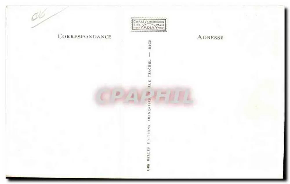 Grasse — Algemene uitzicht op de Carornes — CAP - Achterkant