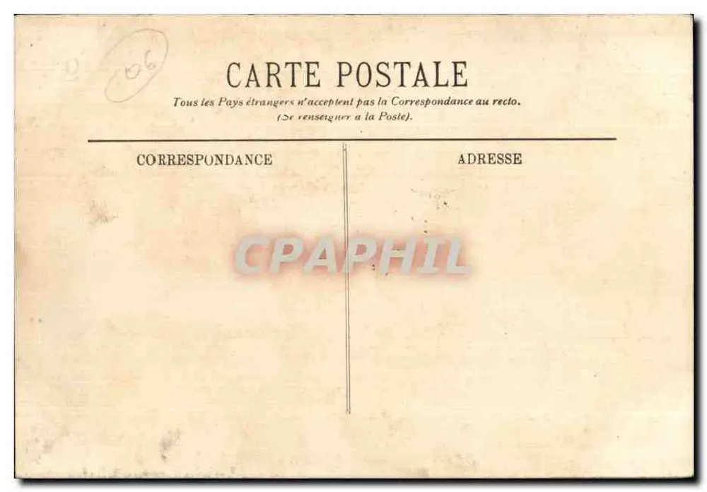Grasse — Vista a leste — LL - Verso