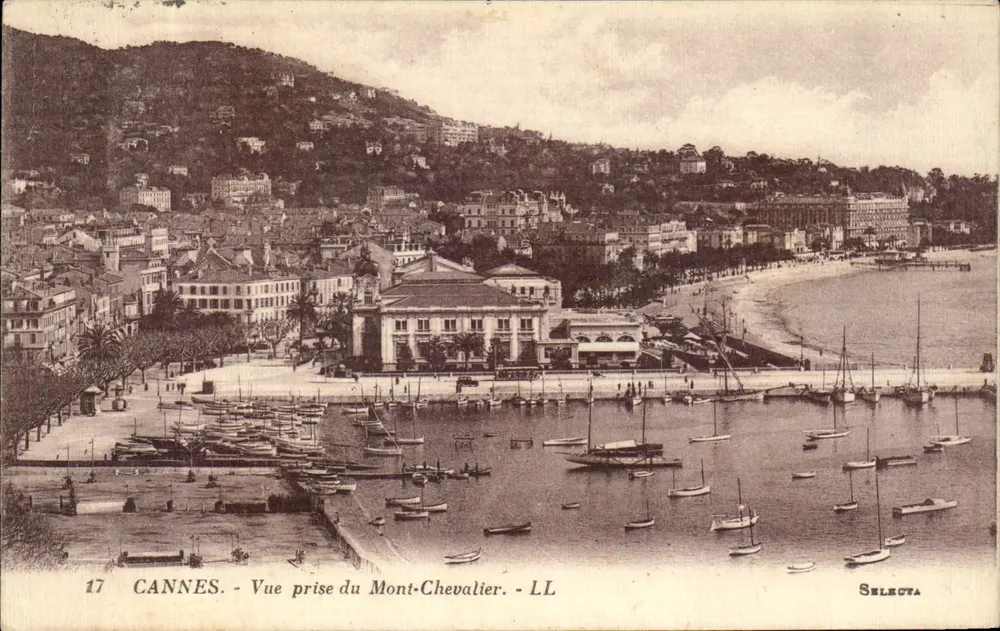 CANNES - Ansicht vom Mont-Chevalier - LL - Selecta - Vorderseite
