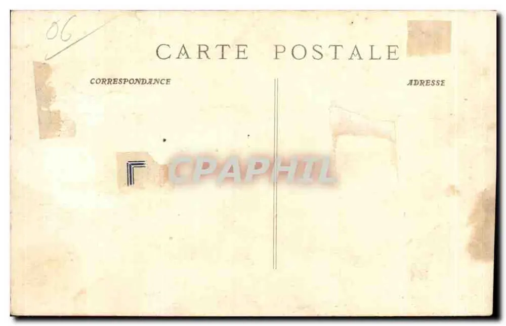 Cannes — Vue d'Ensemble du Port — P. Ruat, édit., Marseille - Verso