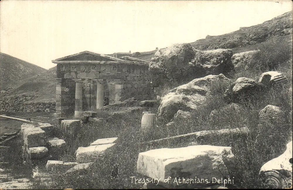 Schatz der Athener — Delos - Vorderseite