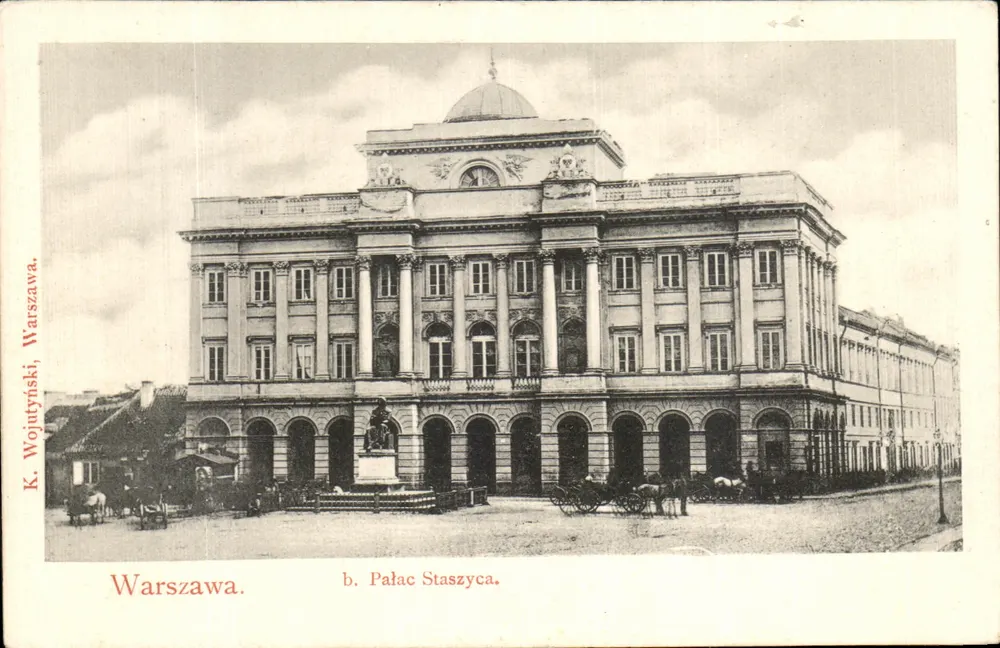 Warschau — Schloss Staszyce — K. Wojtyński - Vorderseite