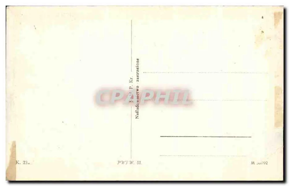 Kraków. Kirche der Seligen Jungfrau Maria — Verlag K. 23- - Rückseite