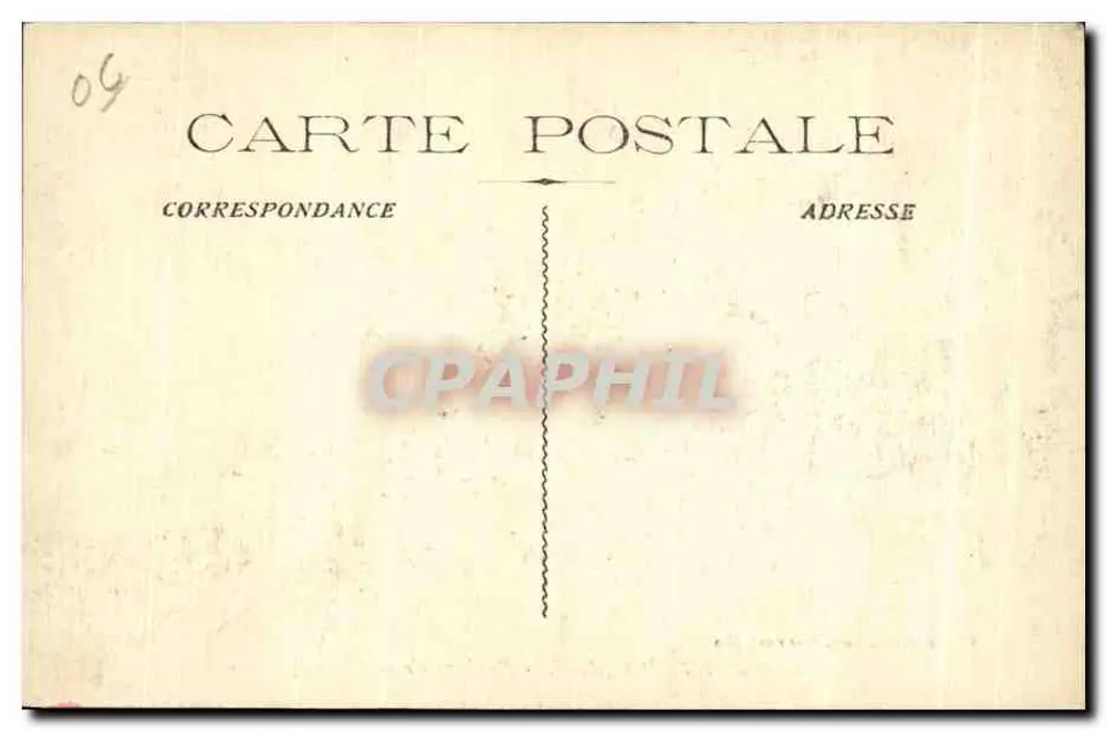 CAP d'ANTIBES (A.-M.) - Rochers da Villa Eilenroc — Edição Cannes 980 - Verso