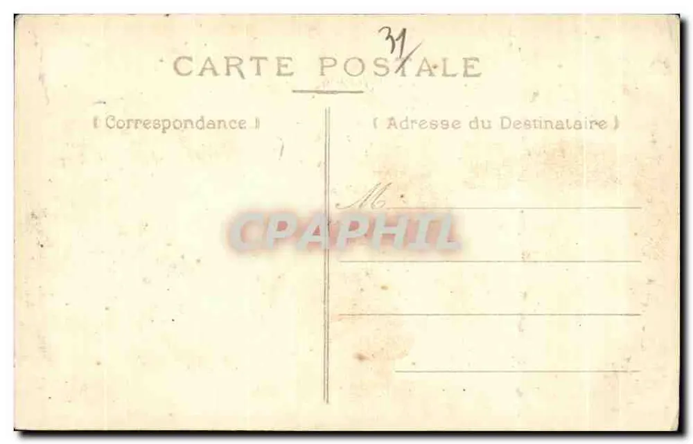 Toulouse — Ponte de Pedra e Castelo da Água — Editor Cazes, Toulouse, n° 36 - Verso