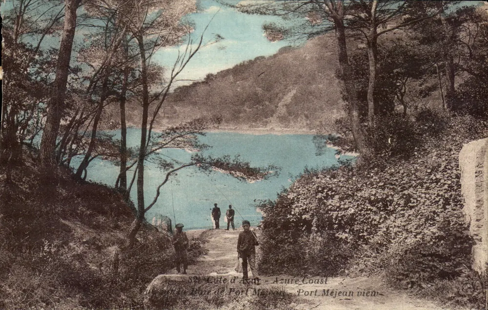 Port Méjean — Ansicht der Côte d'Azur — Verlag: IMP. DE LA LOI, SAINTE-MAURE - Vorderseite