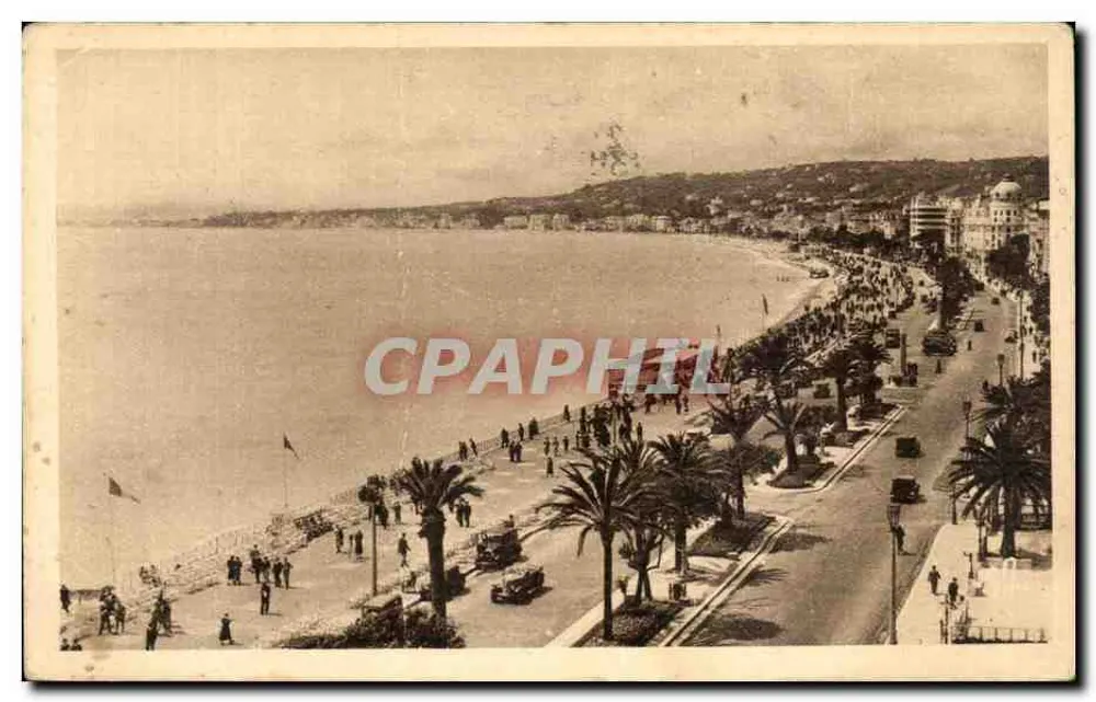 Nice (Alpes-Maritimes) — Promenade des Anglais — Art Edition Martel - Vorderseite