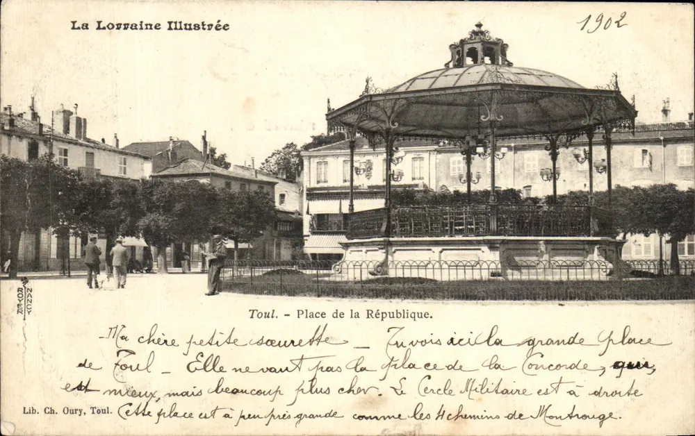Toul - Place de la République — La Lorraine Illustrée, Nr. 54, 1902 - Vorderseite