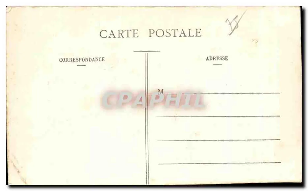 Paris — Place des Victoires — editor não identificado, n° de série 67 - Verso